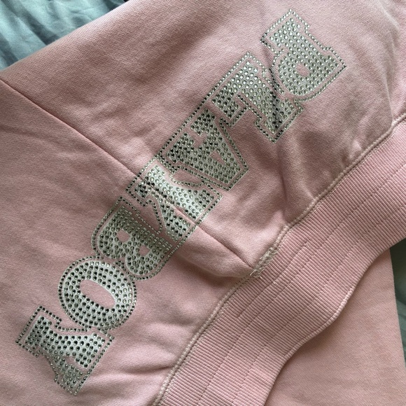 NWT True Religion x Playboy Crystal Pink Bootcut Sweatpants - Picture 13 of 17